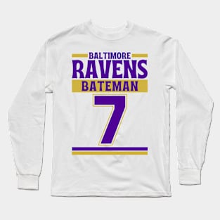 Baltimore Ravens Bateman 7 Edition 3 Long Sleeve T-Shirt